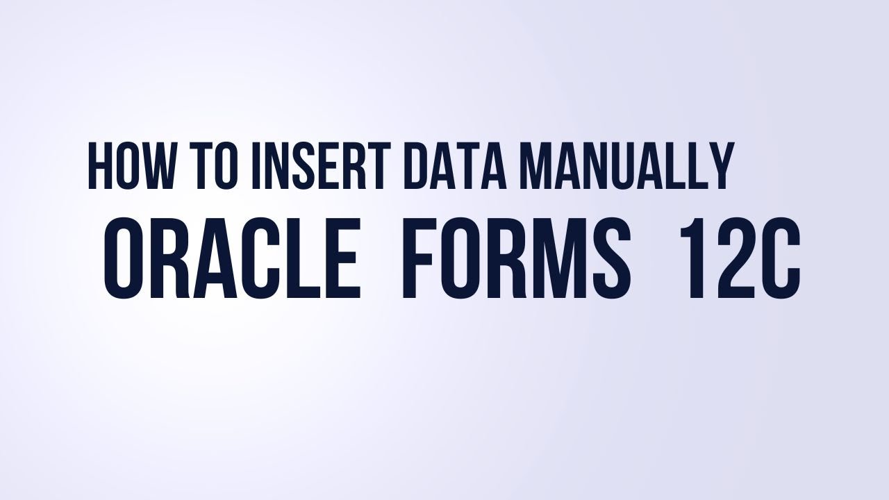 découvrez les fonctionnalités et les usages des forms oracle, un outil puissant pour développer des applications d'entreprise efficaces et personnalisées.