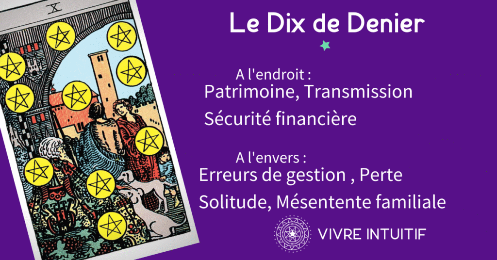 découvrez la signification du denier dans le tarot, symbole de prospérité, de succès matériel et de stabilité financière.