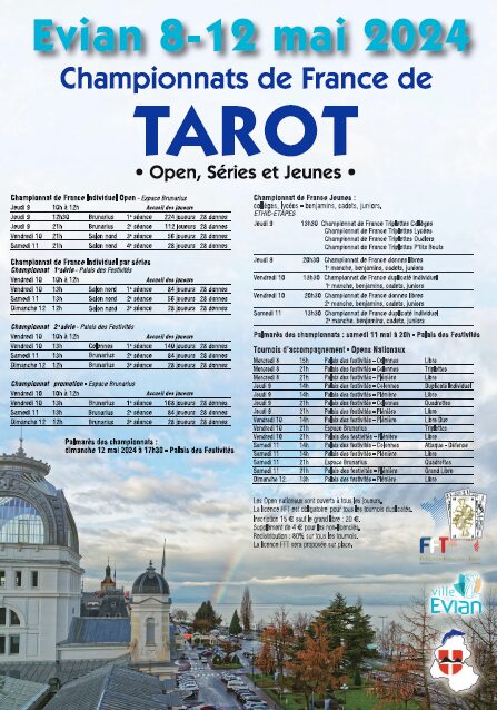 découvrez tout sur le concours de tarot 2024 : règles officielles, astuces pour gagner et conseils pour maîtriser votre jeu. préparez-vous à exceller !