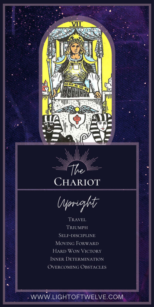 découvrez les différentes interprétations du tarot chariot, symbole de victoire, détermination et maîtrise de soi dans vos tirages de cartes.