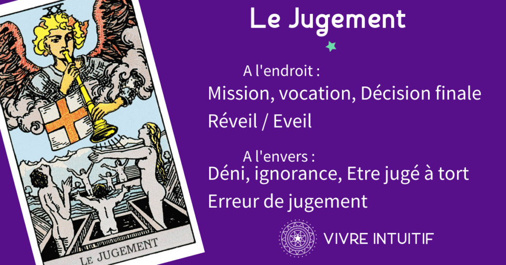 découvrez la signification de la carte de tarot le jugement, symbole de renouveau, de décision importante et de transformation personnelle.